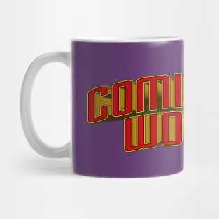 Comic Book Woman Mug